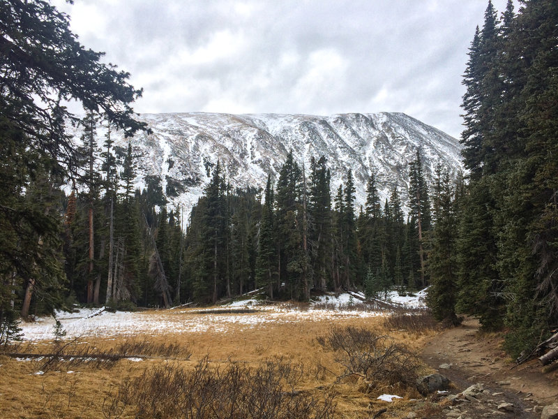 Early winter outing to Lake Isabelle.