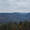 The view from Lookout Point toward the Hetch Hetchy Reservoir.