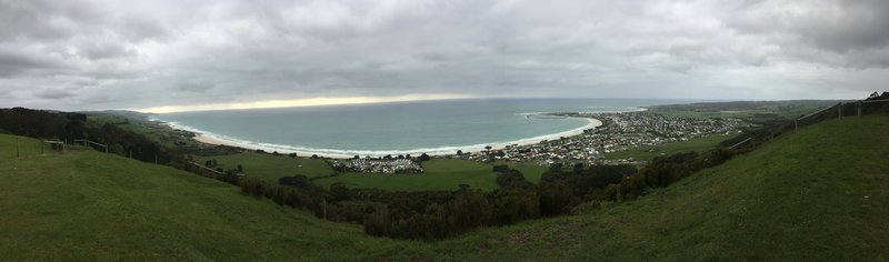 The expansive views on offer at Marriner's Lookout.