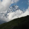 View of Punta Gnifetti 4554 Mtl, Monte Rosa.