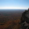 Dramatic views from Crowder Mountain!