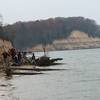 Calvert Cliffs - looking north from the beach.