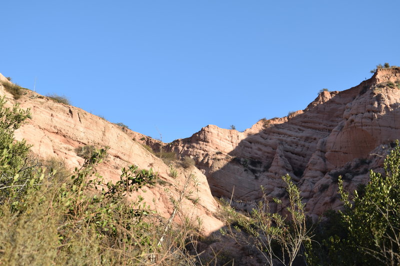 Rock formations.