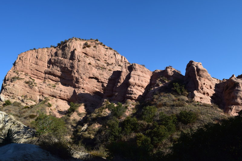 Rock formations.