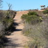 Lead up to four corners, a main junction of the trail system.