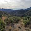 View from halfway up the trail.