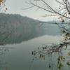 A great view of the Little Tennessee River along the trail close to the Rivergate entrance to the fort.