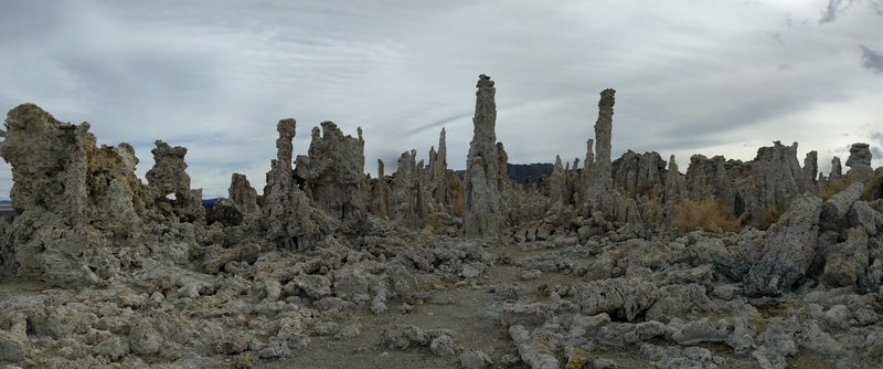 Uncanny tufa towers.