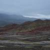 A view of Painted Ridge from the Overlook Trail. Great views of the hills can be found all along the trail.