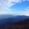 View north following the mountains within Shenandoah National Park.