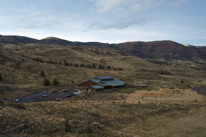 The Thomas Condon Palentology and Visitor Center is a great place to see fossils collected in the monument.