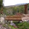 This trestle lives below the Bridal Veil Falls Trailhead.