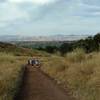 The trails at Almaden Quicksilver County Park offer awesome views of San Francisco's South Bay Area.