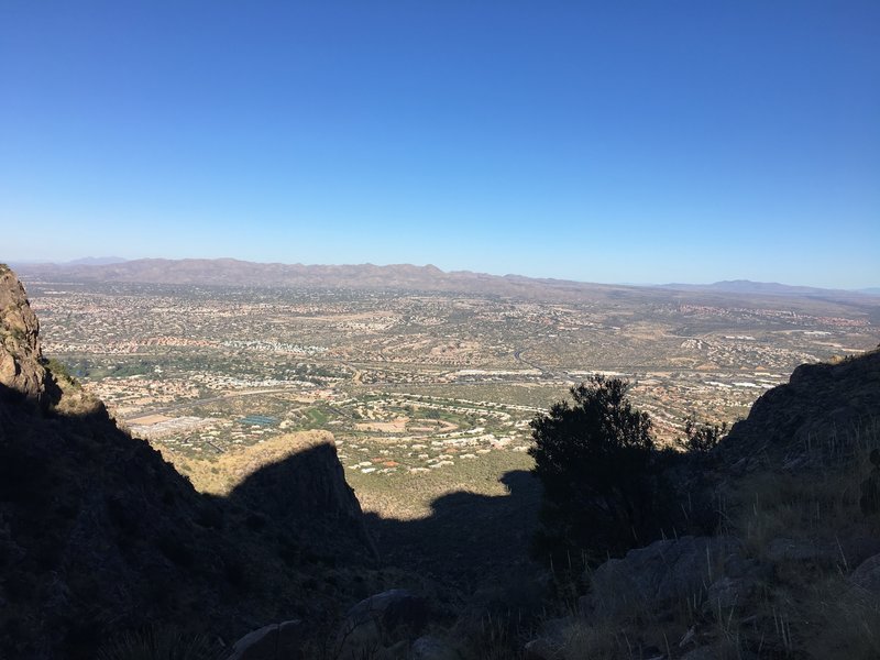 The Pusch Peak Trail offers up beautiful views of Oro Valley.