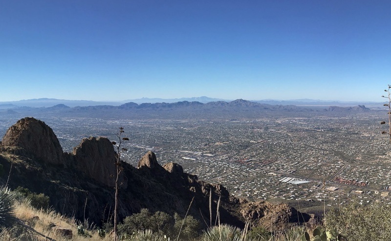 Gorgeous views of Oro Valley await all who enjoy the Pusch Peak Trail.