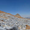 At the top of Red Peak Pass. Red Peak is just to the right.