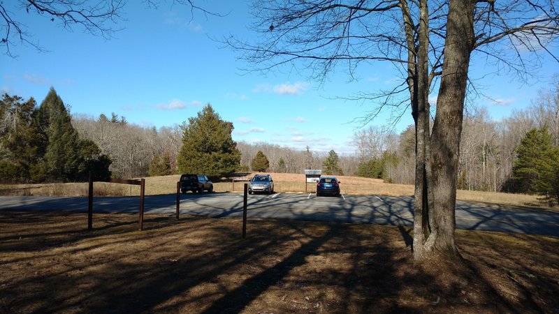 There's limited parking at the Sunset Overlook and Leatherwood Trailheads.