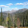 Snowslide Summit offers gorgeous views to the northeast.