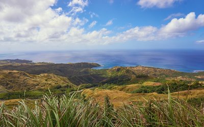 The view to the south from the flanks of Mount LamLam can be stunning.