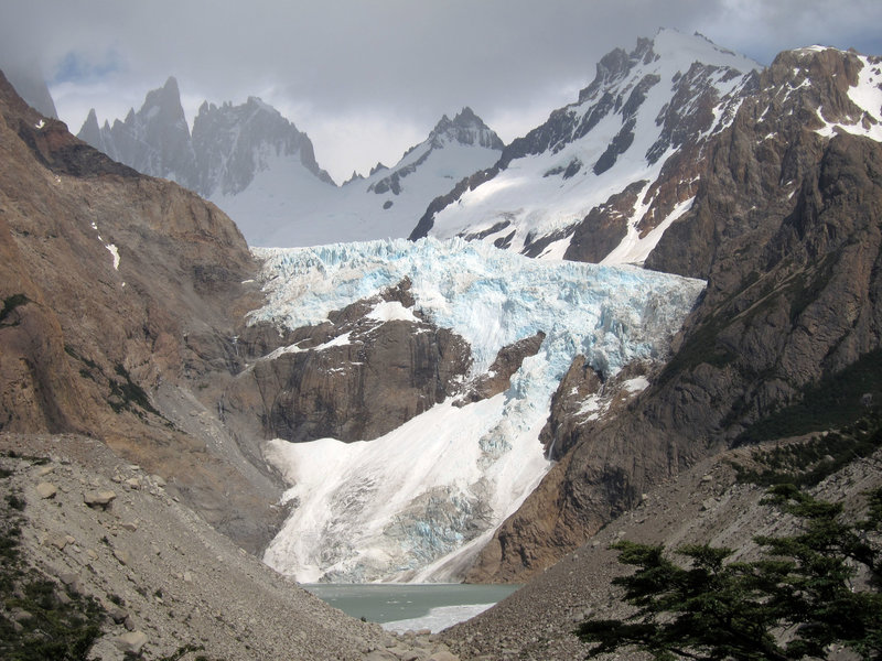 The Piedras Blancas Glacier, at the edge of the Southern Patagonian Icefield, is a great place to watch ice calve into the water below.