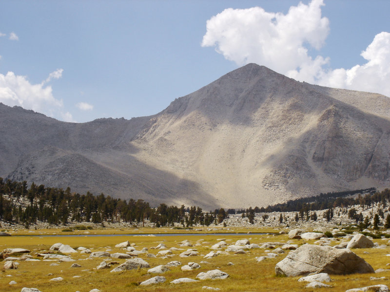 The look up at Cirque Peak from the Cottonwood Lakes Trail can be utterly stunning.