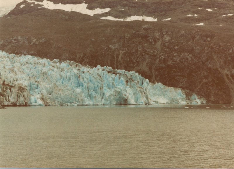 Marjerie Glacier, a tidewater glacier in Glacier Bay National Park, has jagged fins of ice that make for quite the spectacle.