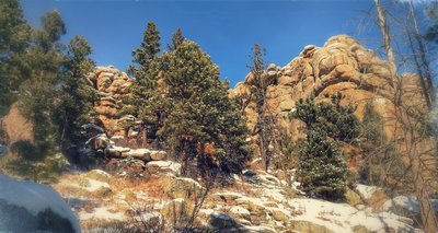 The Three Sisters outcropping is part of the North Sister.