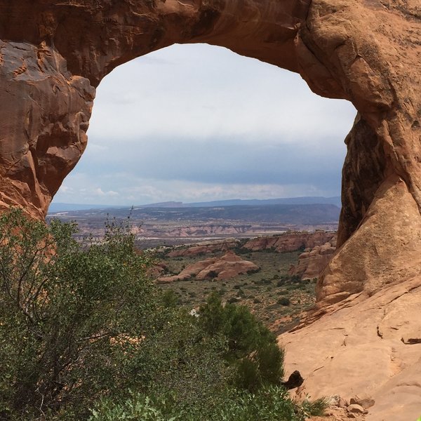 The view from Partition Arch is quite stunning.