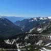 Valleys near Mt. Baker can be seen from Table Mountain.