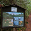 The Salmon River Trail Trailhead is well marked with an informative kiosk. Photo by Yunkette.