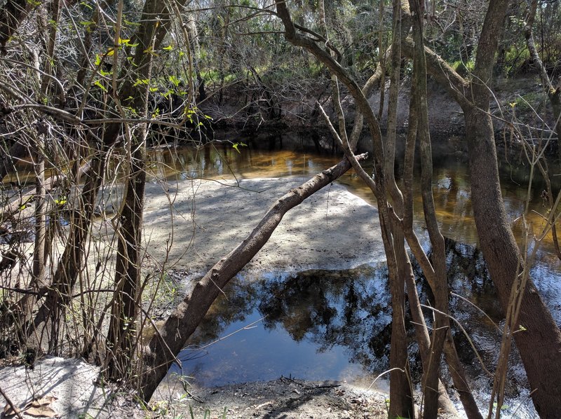 The river, while slightly off trail in parts, offers solitude and beauty all in one.