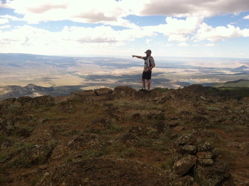 The views from Flowing Park Trail are worth stopping for!