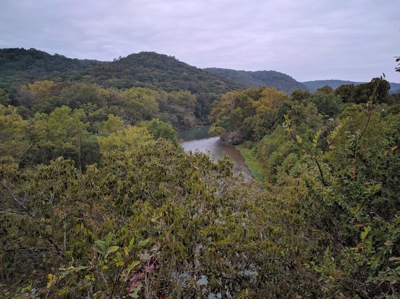 Gorgeous vistas await on the Whites Creek Trail within the Irish Wilderness in Mark Twain National Forest.