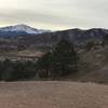 Pike's Peak from the western park entrance.