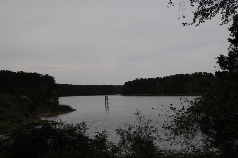 Lake Raven makes for a great trailside companion in Huntsville State Park.