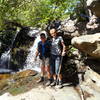 Pythara Waterfalls make for a scenic photo opportunity along the Andros Route No. 8.