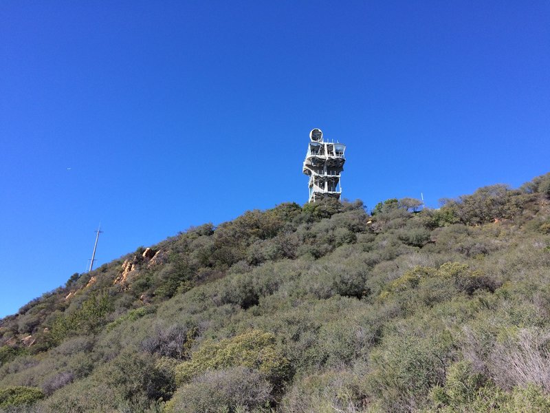 The Topanga Microwave Tower.