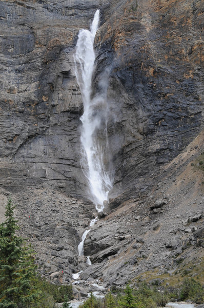 Takakkaw Falls is stunning from closer up.