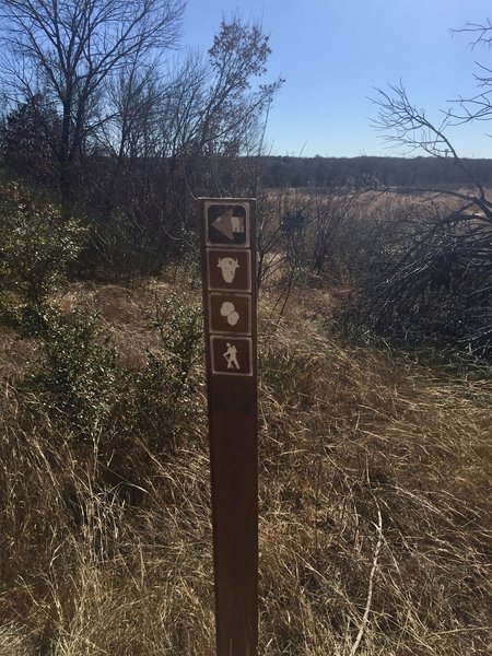 The Prairie Trail is marked with a "Buffalo Head" icon.