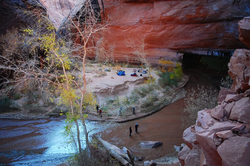 Enjoy some nice camping near Jacob Hamblin Arch.