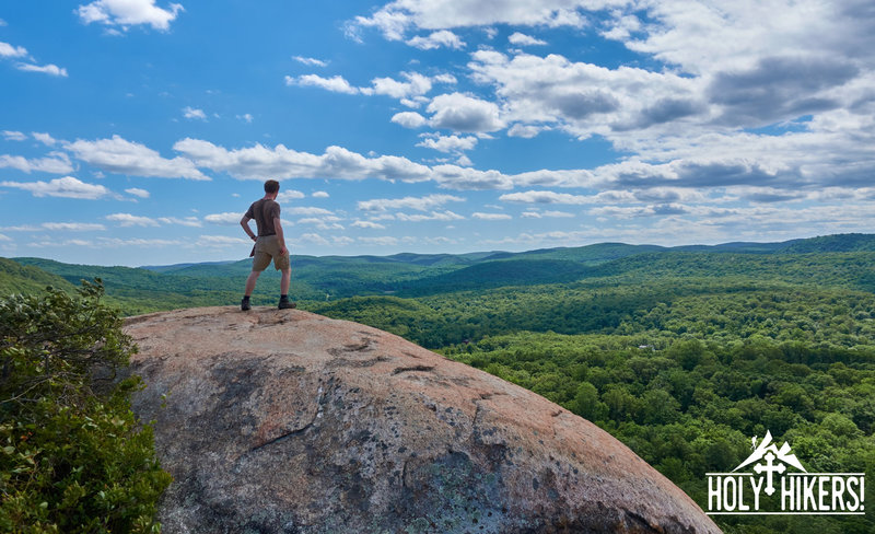 Enjoy this view looking west from the torne.