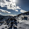 Bask in the gorgeous views of North Star Mountain from the ridge on Quandary Peak.