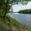 Even though this is a more difficult section of the McDade Recreational Trail, peaceful views of the river accompany you the whole way.