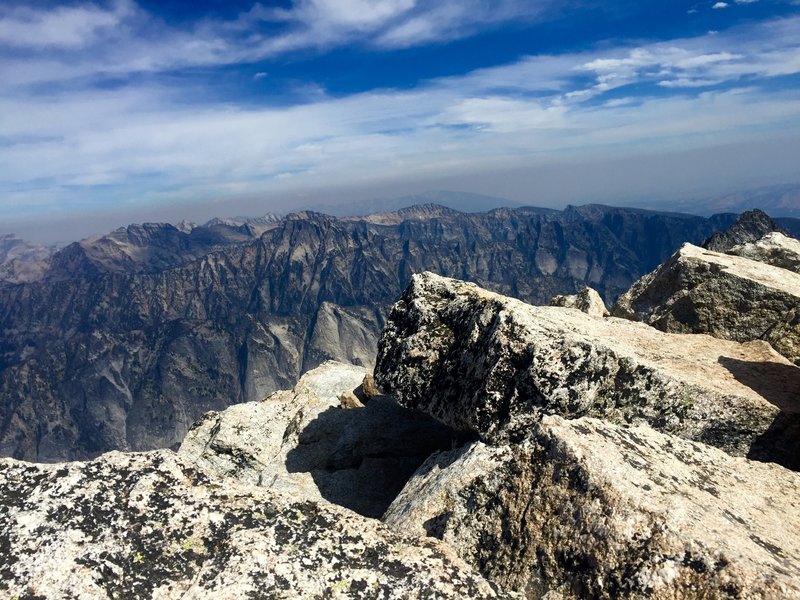 Top of Trapper Peak, Montana -elevation 10,157