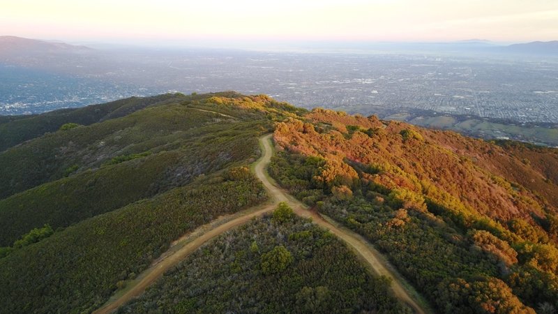 Enjoy stunning views from the Priest Rock / Kennedy Trail intersection.