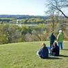 The Mississippi River Overlook is a beautiful spot to be in the fall.