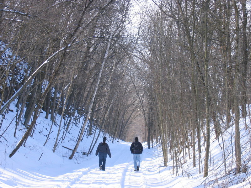 Come experience a picturesque winter wonderland on the Galena River Trail.