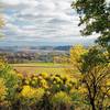 Cooke Overlook offers spectacular views as the trees erupt in their warm fall colors.