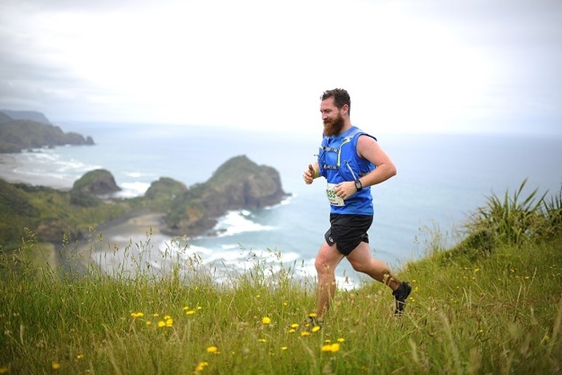 It's smiles all around while running on the Te Henga.