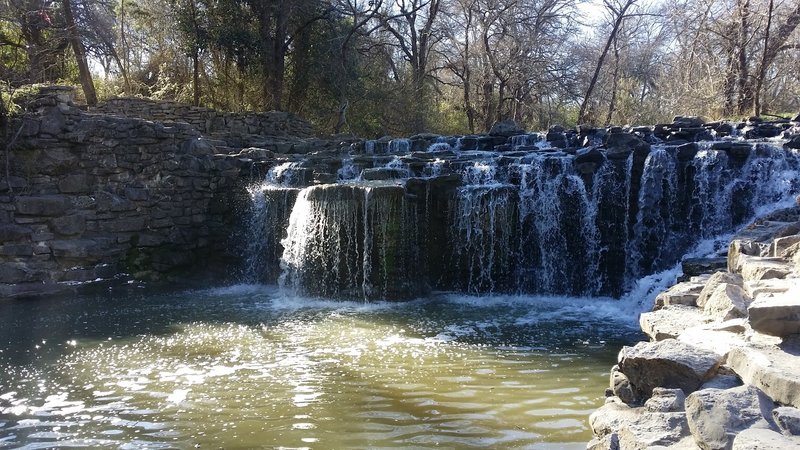 Prairie Creek Waterfall provides a wonderful spot for a lunch break or some quiet reflection.